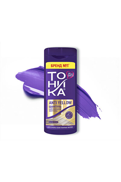 Tonika Yarı kalıcı sarı nötrleyici saç şampuanı
