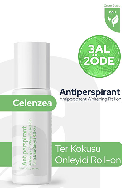 Celenzea Ter Kokusu Önleyici, Koltuk Altı Beyazlatıcı Antiperspirant Unisex R...