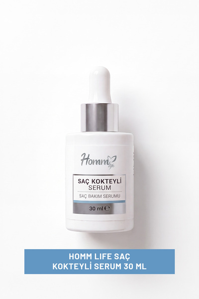 hommlife Biotin İçeren Günlük Destek İçin Pratik Kullanım | Saç Kokteyli Seru...
