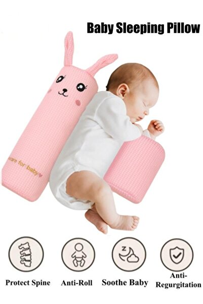 Generic 1 Polyester Adjustable Anti Roll Sleep Positioner Pillow Breathable W...