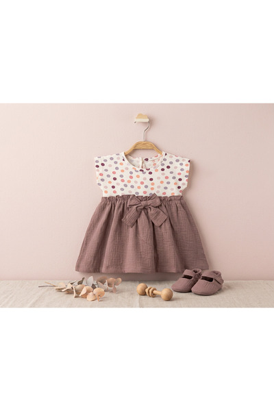meyastore Girl's Dress with Bow