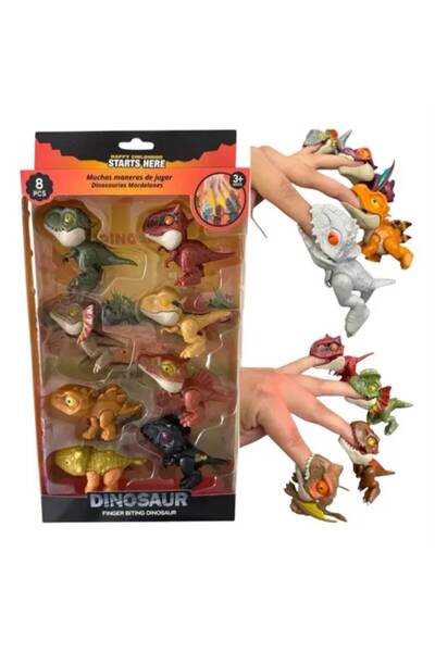 DINOSAUR CENTURY Dinosaur world finger biting dinosaur parmak ısıran dinazorl...