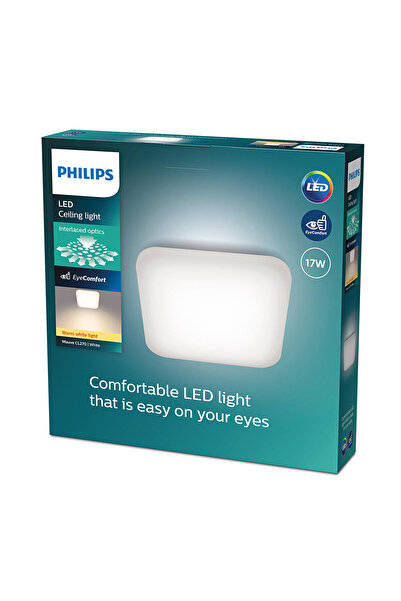Philips Mauve Kare Plafonyer 17w 2700k
