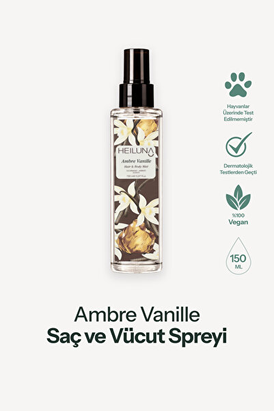 Heiluna Ambre Vanille Saç ve Vücut Spreyi 150 ml