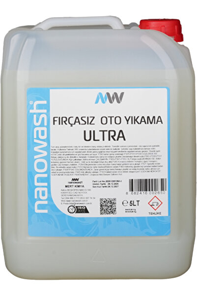 nanowash Fırçasız Cilalı Oto Yıkama Köpüğü Ultra 5 Lt