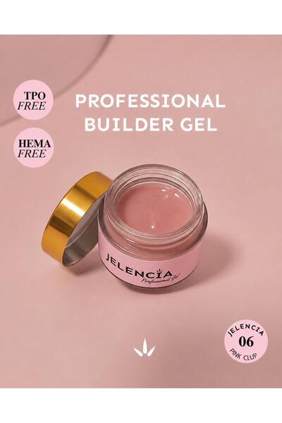 JELENCİA 30 ml Profesyonel Protez Tırnak Jeli, Builder Gel
