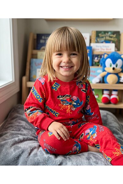 DNG TEKSTİL Erkek Çocuk Penye Pijama Takımı