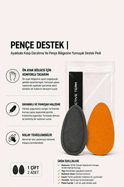 Active Team SP09 - Yapışkanlı Pençe Destek | Ayakkabı Kalıp Daraltma Ve Pençe...