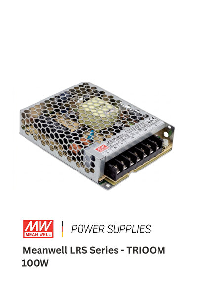 Meanwell LRS-100-24 (100W 24Vdc 4.5Amper) SMPS Güç Kaynağı