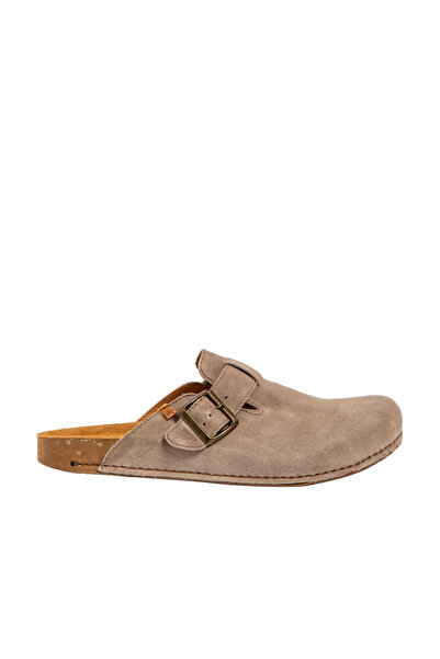 El Naturalista Erkek Terlik N5796 SILK SUEDE Taupe / Balance