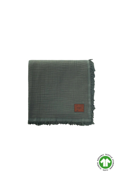 Cigit Cuvertură de pat organică din muselină cu patru straturi 200X220 cm ver...