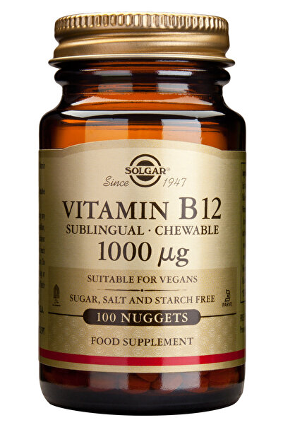 Solgar Vitamina B12 1000mcg 100tb (Cobalamina)