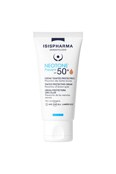 ISISPHARMA Neotone Prevent SPF50+ - Mineral Filtre Hamileler İçin Renkli Orta...