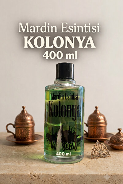 ZAHİR Mardin esintisi klasik yeşil kolonya 400 ml