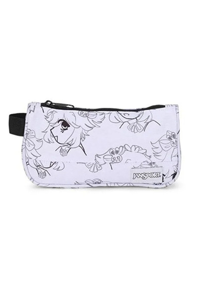 Jansport Medium Accessory Pouch Unisex  Beyaz Kalem Çantası