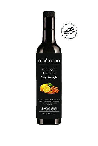 Zerdeçal ve Limon Çeşnili Zeytinyağı