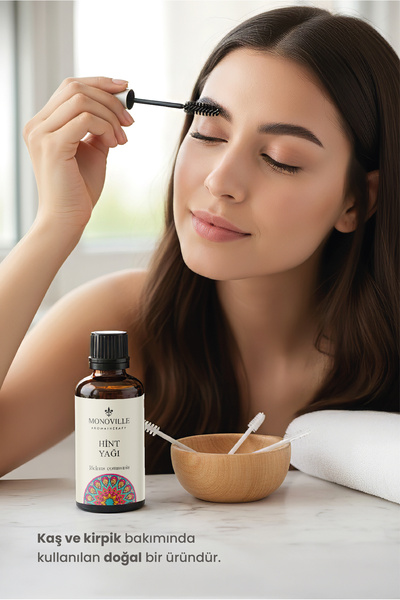 Monoville Hint Yağı (Yoğun Kıvamlı) 30 ml Soğuk Sıkım Saf ve Doğal (Castor Oil)