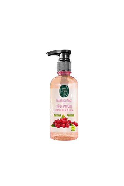 Eyüp Sabri Tuncer Frambuazlı Sirke Süper Şampuan 100 ml Seyahat Boy Pet Şişe