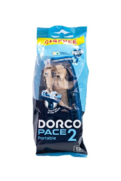 Dorco دوركو شفرات بجل الصبار وفيتامين اي 8+4 مجانا