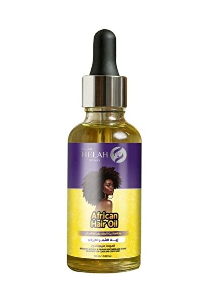 Hella HELAH BEAUTY زيت الشعر الكيرلي بزبدة الشيا 50 مل – تغذية عميقة وتعريف م...