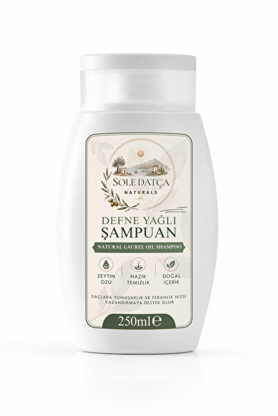 SOLE DATÇA DEFNE YAĞLI ŞAMPUAN 250 ML