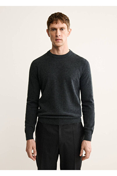 MANGO Man Regular Fit Pullover aus 100 % Kaschmir