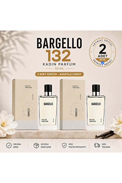 Bargello BAYAN PARFÜM 132 FLORAL 50 ML EDP 198658695113 x2