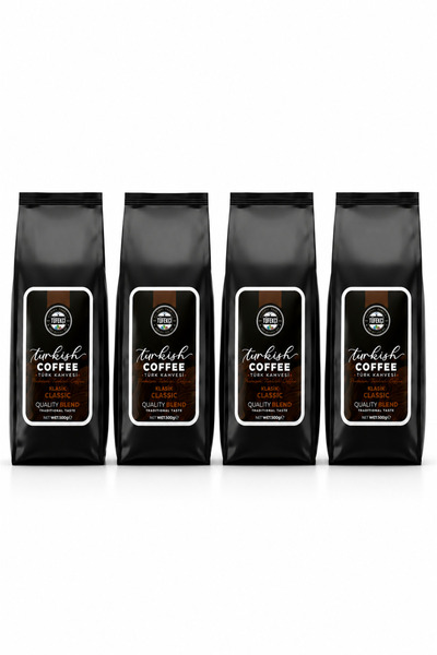 By Tüfekçi Turkish Coffee 4 X 500 Gr