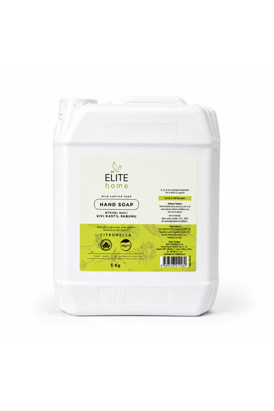 The Elite Home صابون سائل لليدين مصنوع من الأعشاب والنباتي المعتمد 5 كجم من ا...