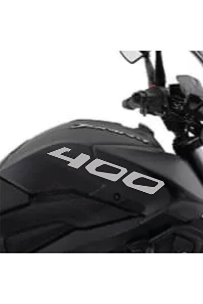 Motiker Bajaj Dominar Gri 400 Yazı Sticker Etiket Modeli