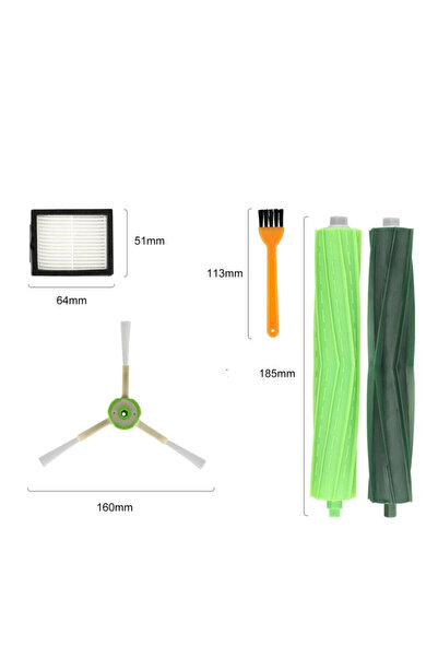 iRobot Roomba I7 Series - Roller, Side Brush and Hepa Filter