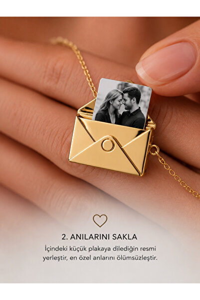 Photo Put Letter Necklace | Women's Necklace Steel
