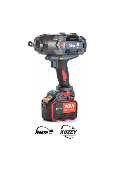 StechEnd Stech Akülü Darbeli Somun Sıkma 20V 6 Ah SX39