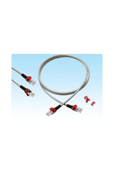 HCS سلك تصحيح Cat6 UTP LSOH 7 متر رمادي