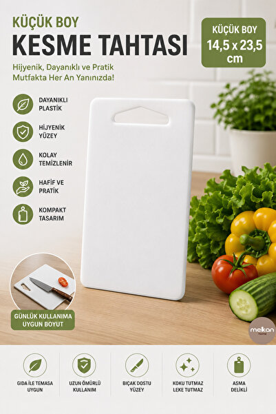 Melkan Home Cutting Board Small Size White Color