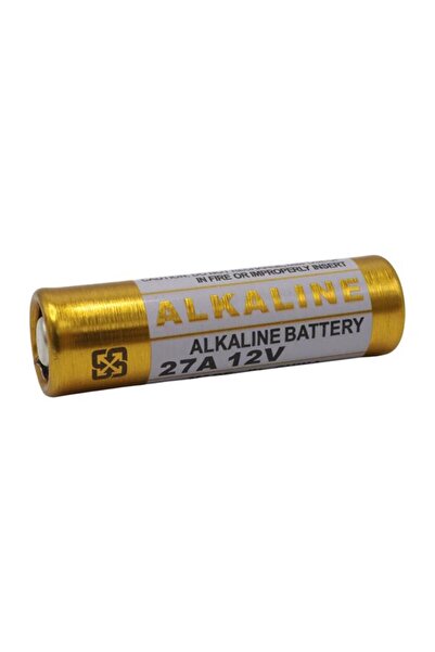 Powermaster MN27A 12 Volt 27A İnce Alarm Pili Alkaline Batarya (5'LI Paket)