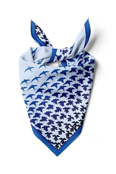 Modabutik B49 Violla Martı Desenli Bandana