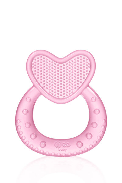Wee Baby Kalpli Silikon Diş Kaşıyıcı Pembe