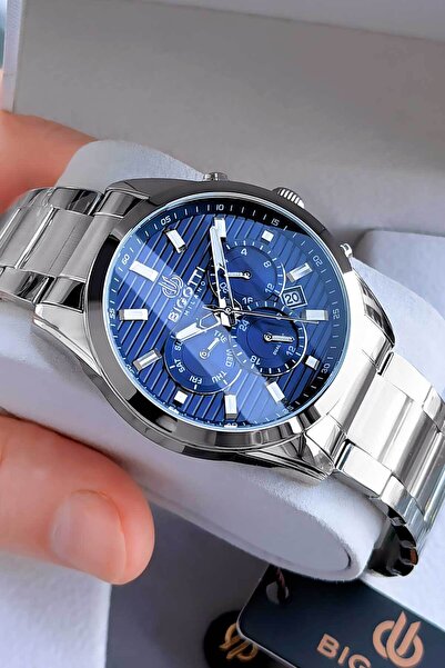 Bigotti Men's Wristwatch 5 Atm Water Resistant Silver Color Bmer2004C2