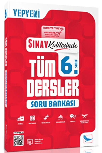 Sınav Yayınları Sınav Kalitesinde 6. Sınıf Tüm Dersler Soru Bankası
