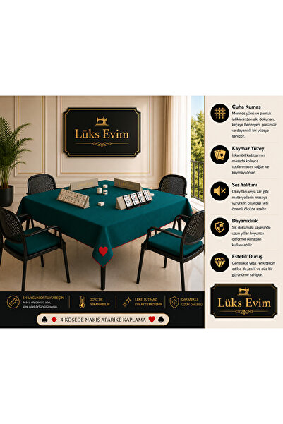 Home Game Table Cover 150X150 My Luxury Home