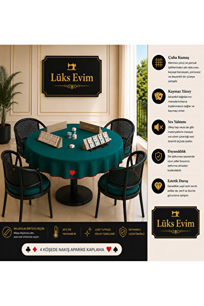 Home Game Table Cloth 180 Diameter