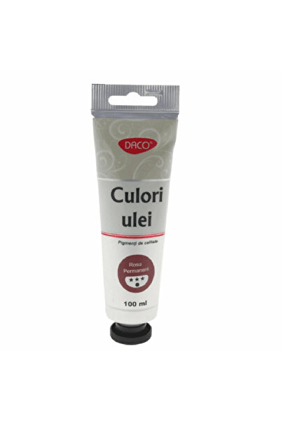 daço Culori ulei, 100 ml Rosu Permanent