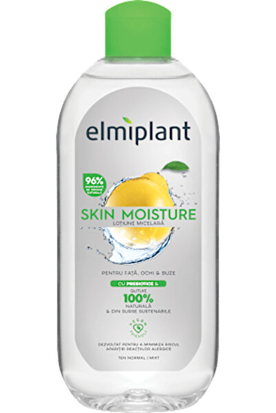 ELMIPLANT Lotiune Micelara Skin Moisture Cu Prebiotice Pentru Ten Normal Si M...
