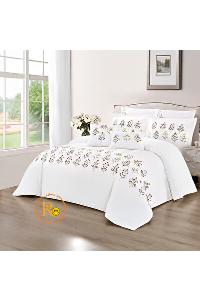 bo Double (Nefren) Summer Cool Sheet 8 Pieces Luxury Microfiber - Lavender Fl...