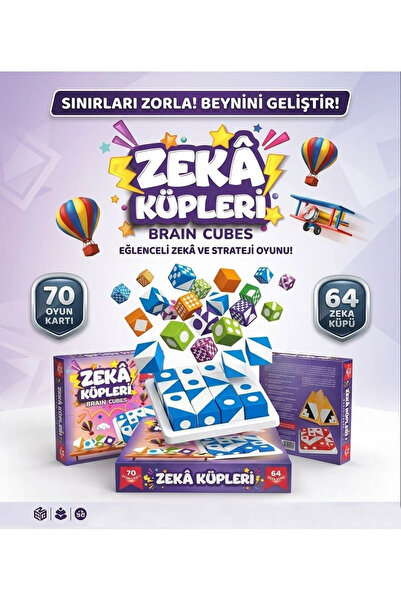 Bundera Zeka Küpleri Sihirli Küpler Görsel Beceri Küpleri Akıl Ve Zeka Oyunu ...