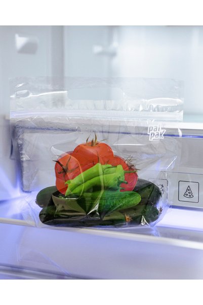 PALPAK Ziplock Fresh-Keeping Bags for Vegetables - Pack of 5