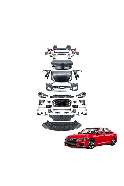 autogp Audi a6 c7 to c8 2018+ dönüşüm body kit full seti 2011 / 2018