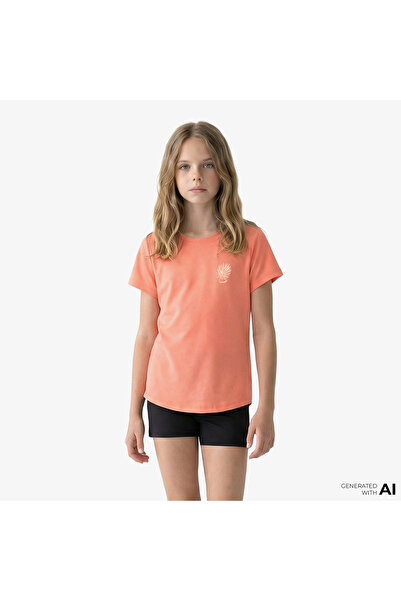 Energetics تي شيرت Arianne G Kids باللون الأحمر للتدريب