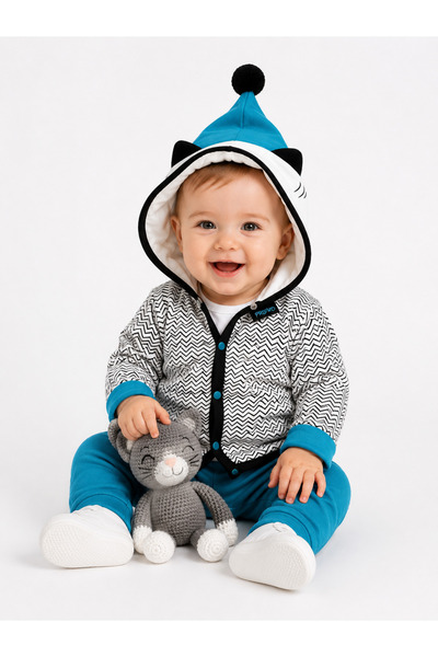 Aydodo Cat Themed Cardigan